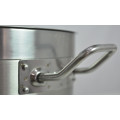 large stainless steel pot